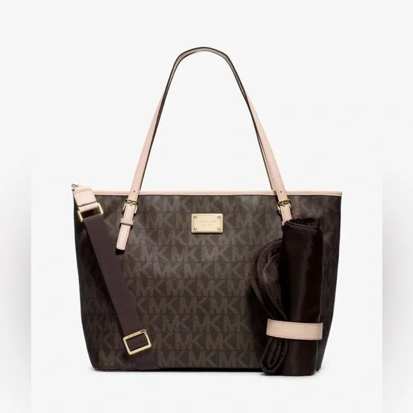 Michael Kors Jet Set Travel Tote with an optional crossbody/stroller - Picture 4 of 10